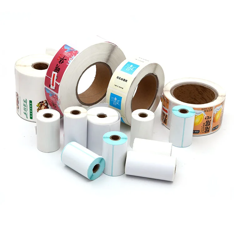 Adhesive thermal printing care label personalised garment iron on clothing label with factory direct sale