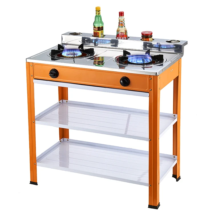 Китайский производитель, Современная подставка для газовой плиты из чугуна с двумя горелками на сжиженном нефтяном газе