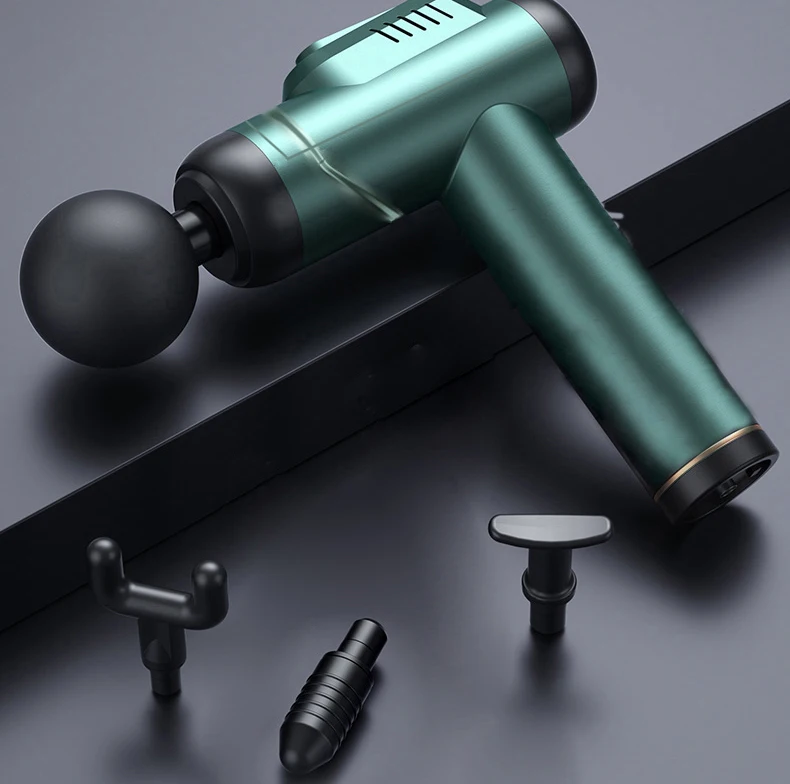 2023 Custom 6-Speed Deep Tissue Body Massager Wireless Fitness Electric Muscle Gun Percussion Massage Durable ABS Material