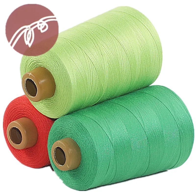 100% Pure Polyester Sewing Thread Hilos De Coser 20/2 40/2 50/2 Raw White Carton Machine Polyester Dty Yarn Nylon Dty