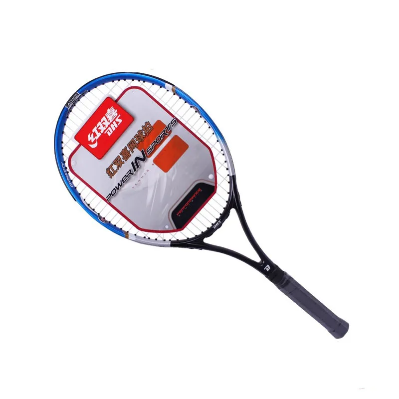 
Double Happiness DHS Tennis Racket 693 General Single Amateur Racquet Beginner Set for Male and Female Students 693 Racquet 