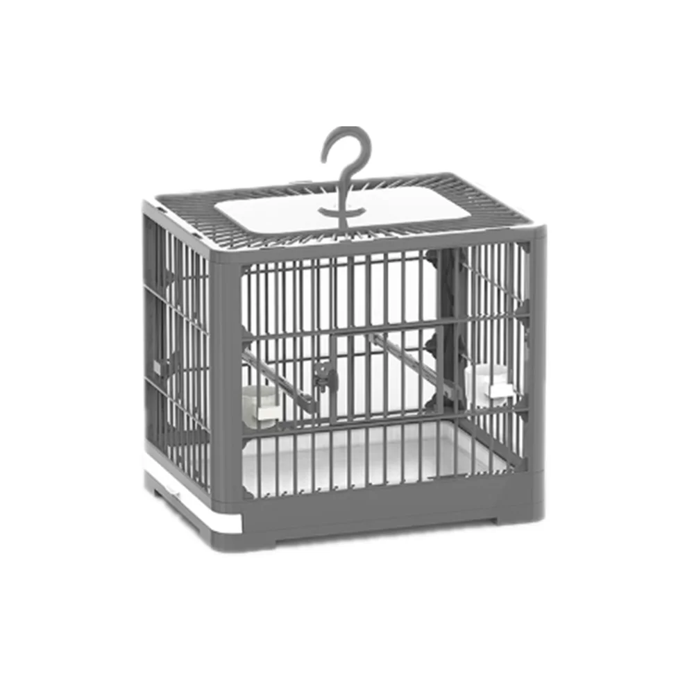 Birdcage Drawer-style plastic square cage luxurious villa for parrots suitable for finches specialized for home decoration