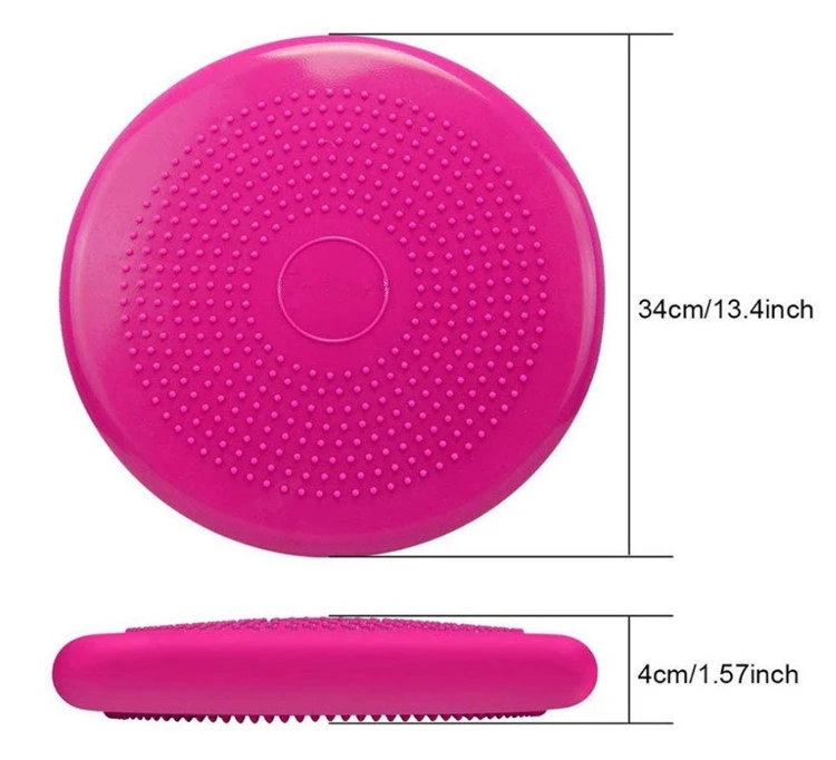 Inflated Stability Wobble Cushion with Pump Multiple Colors Sensory Wobble Cushion Silicone Quality No MOQ