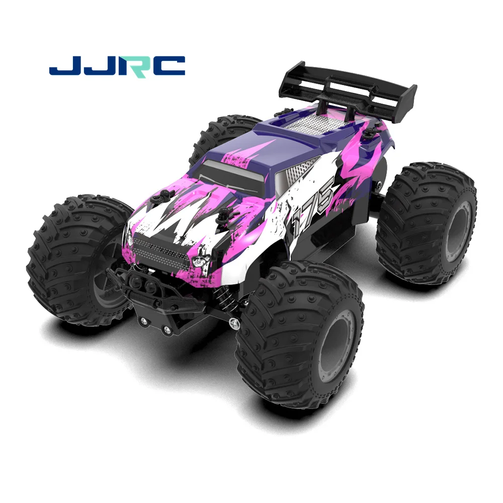 JJRC Q175 Dual Motor 1:18 Big Wheel Remote Control Off-Road Vehicle Gorgeous Led Lights Strong Power Rc Stunt Toy Car