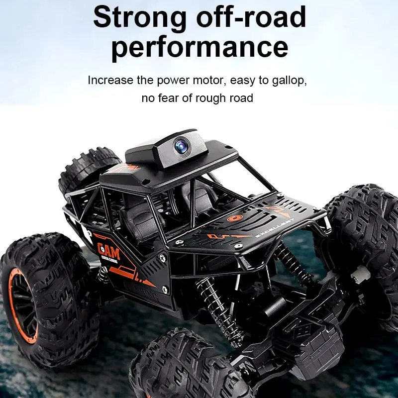 1/18 Alloy 4WD High Speed Rc Car For Kids Rc Auto Rock Crawler Drift Climbing 4WD RC Car With Wifi Camera
