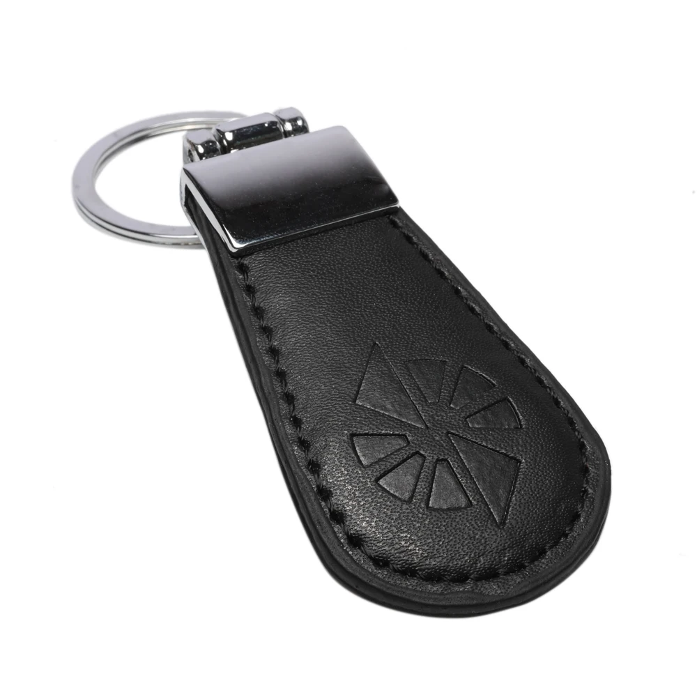 private label rfid nfc leather key fob for door access
