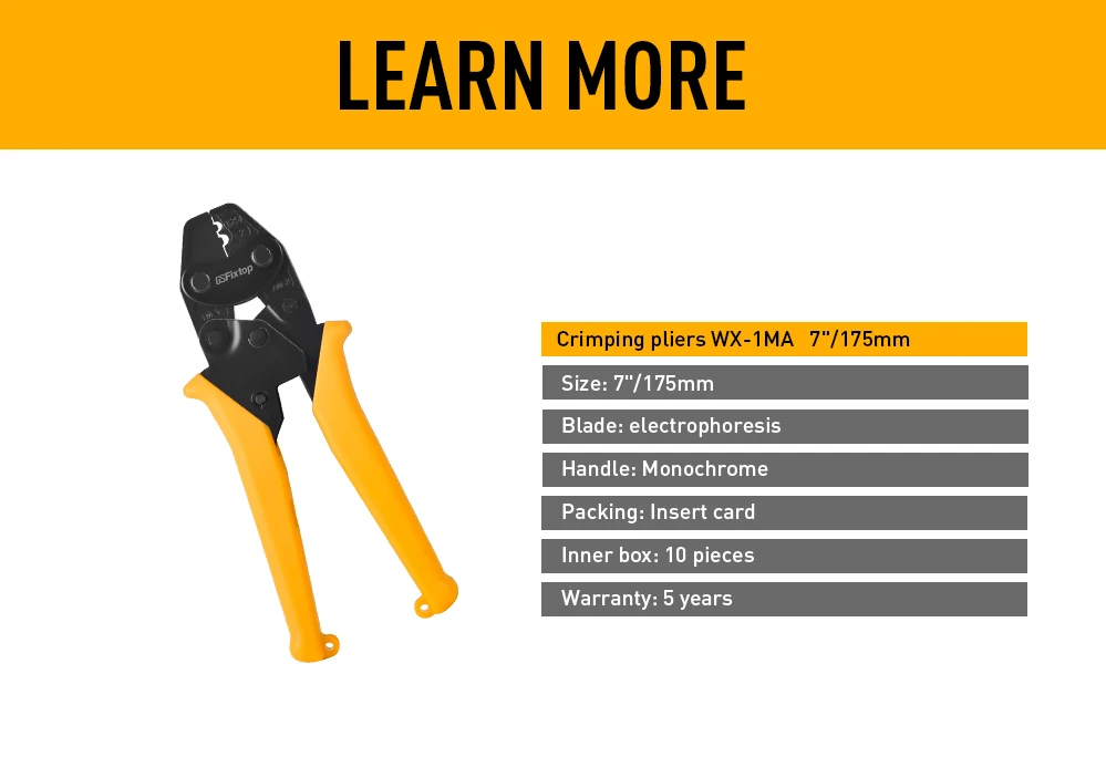 Professional Heavy Duty Wire Cable Hand Crimping Tool with Stripper and Cutter for Maintenance cable wire stripping tool