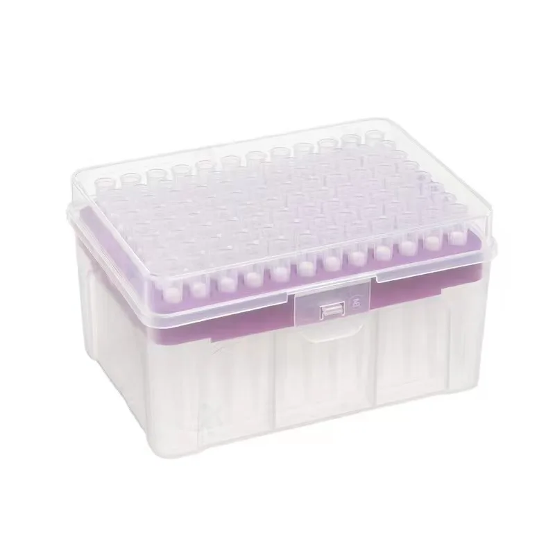 Large supply of pipette Tips boxed sterilized low adsorption pipette tips  with filter