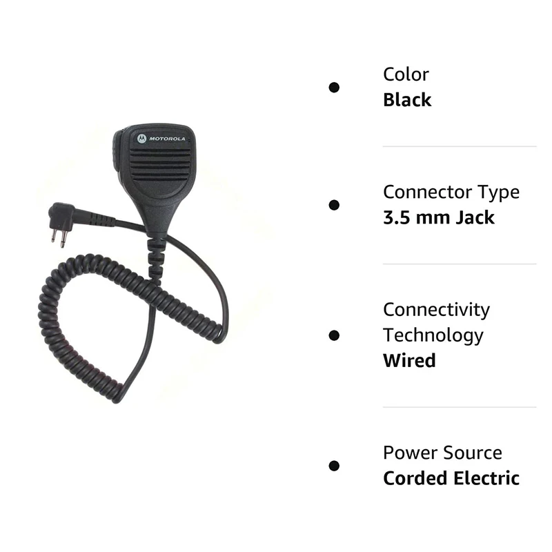 Оригинальный микрофон для динамика Motorola OEM PMMN4013 PMMN4013A с 3 5