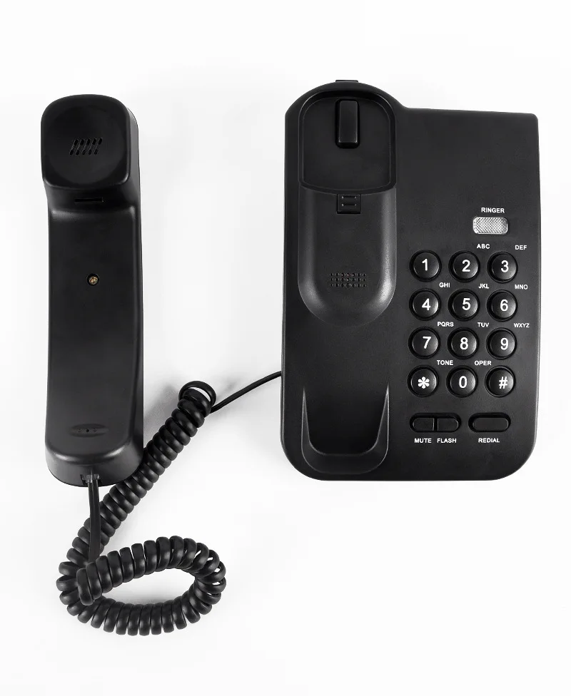 Гостиничный телефон, стационарный настенный подвесной телефон с аналоговой отделкой