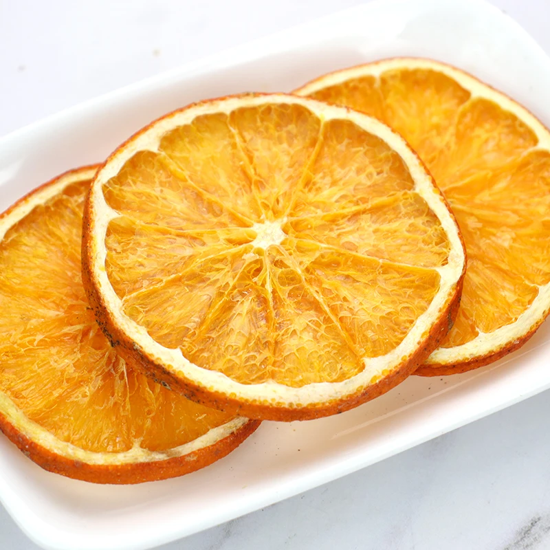Sales of high-quality orange slices can make fruit tea fruit slices