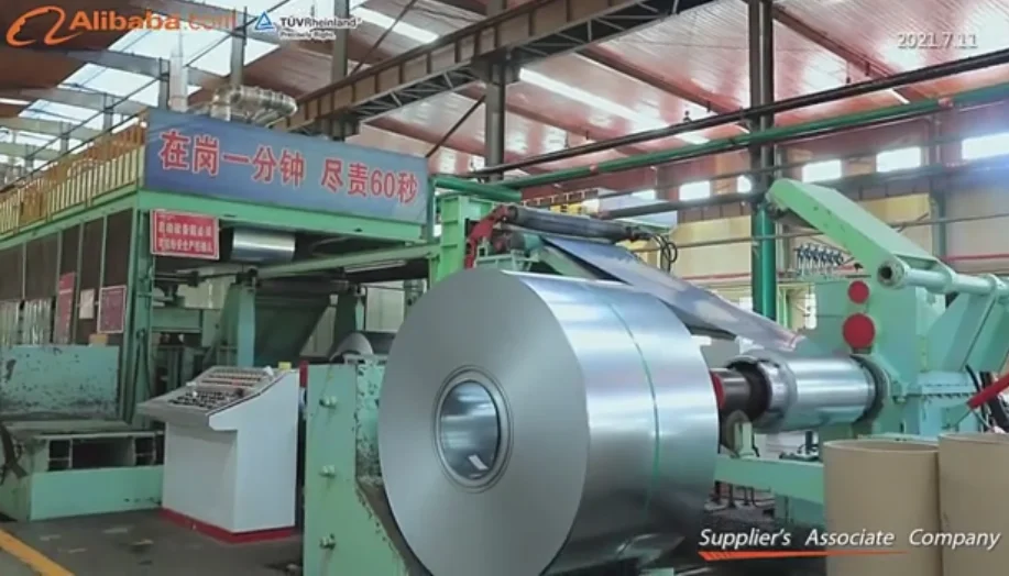 Factory direct sales  cold rolled steel coil DX51D-Z /0.8-2.0mm thickness galvanized steel coil