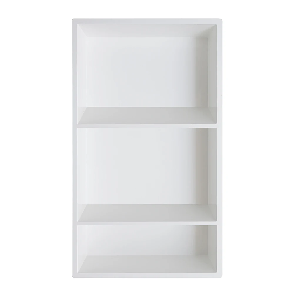 Aquacubic Shower Storage Under Mount Installation Glasstone SMC Recessed Bathroom Shower Niche