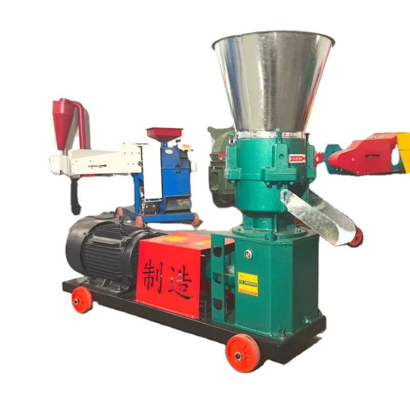 The factory can send rice husk ash particles to small manufacturing machines in stock to produce particles in China
