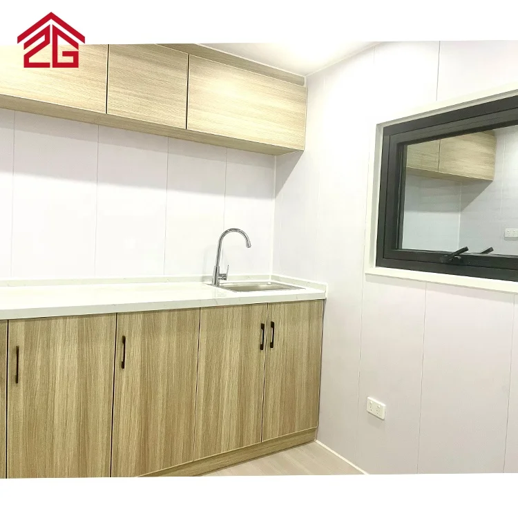 Frame Detachable Kits Modern Hotel Prefabricated Container High Quality Steel Home Prefab Office Shop Allstar Steel Door Villa