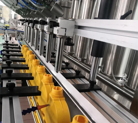 Npack Full Automatic Soybean Food Oil Filling Machine Edible Oil Production Line For Bottle