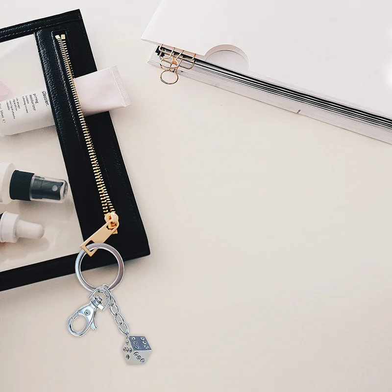 Rhinestones Fashionable Stylish Metal Alloy Durable Key Ring Bling Crystal Accessory With Clasp For Key Chain