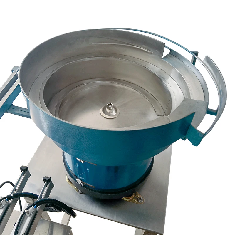 YK Full Automatic Rubber Water Plastic Bottle PVC Cap Capping Machine with Rotary Caps Feeder