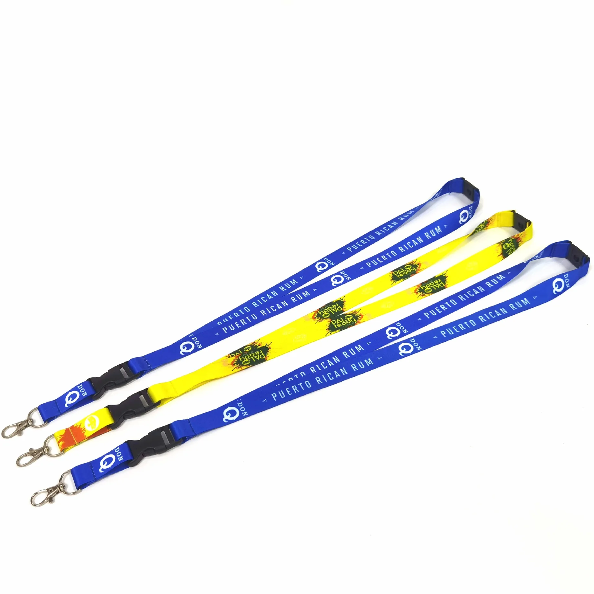 Personalized Custom Printing Logo Lanyard Sublimation Polyester Neck ID Lanyards With Logo Custom