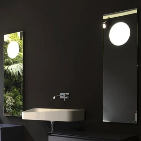 Bath Mirror CE IP44 SAA Listed Fog Free Shaving Mirror Luxury Hotel Bathroom Vanity Wall Mounted LED Mirror For Shower