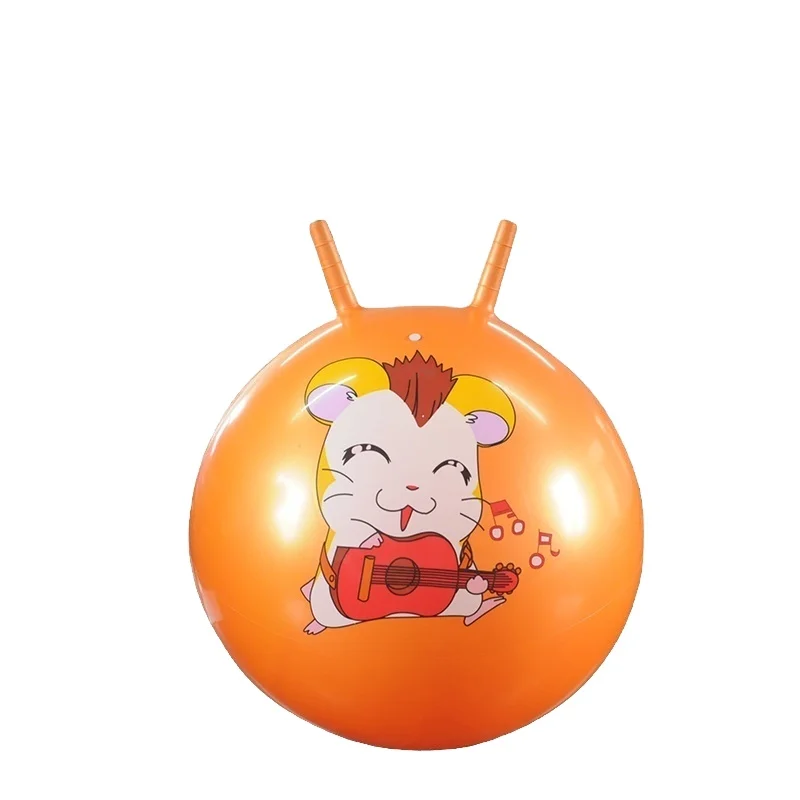 Hot selling Colorful Play high quality kids tennis space hopper ball and jumping ball with handle