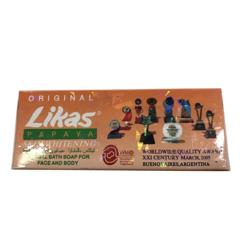 Likas Handmade Natural Herbal skin Whitening Papaya soap
