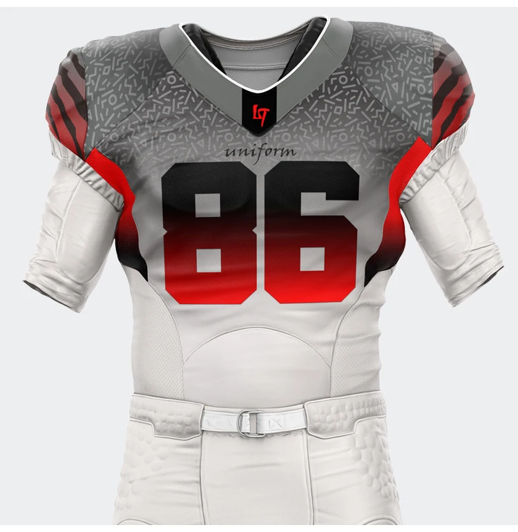 Football American Jersey Custom Made Pro Cut Practice American Football Jersey
