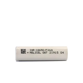 MOLICEL P26A 2600mah 18650 li-ion 18650 bulk batteries