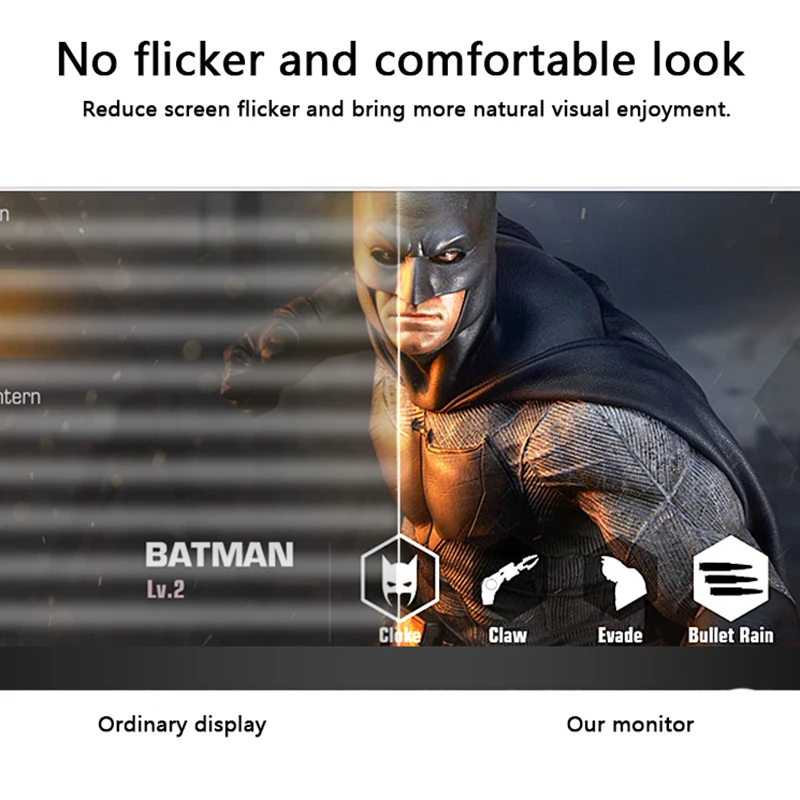 20inch 21.5inch 1k 180hz 165hz Led Lcd Gaming Monitor Computer Pc With Rgb Function And Od Anti Light