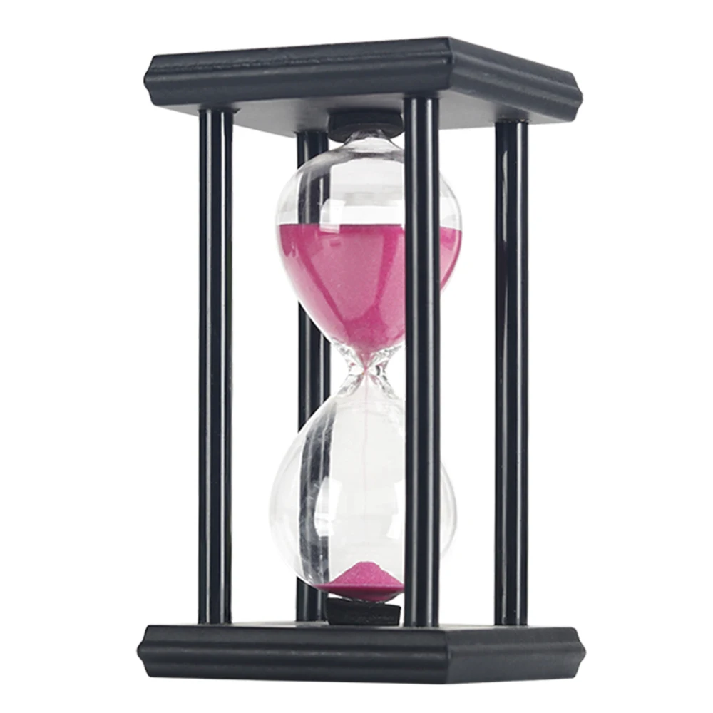creative Wedding gifts Large Hourglass Timer 30/45/60 Minutes  colorful sand timer kitchen school modern wooden glass sand clock