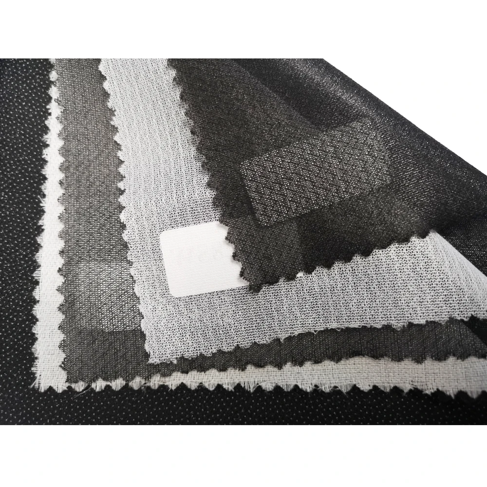 GAOXIN Chinese manufacturer coating fusing fabric plain woven linings