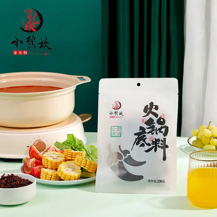 
Xiaolongkan Spicy Hot Flavor Soup Base Sichuan Food Hotpot Seasoning Condiment 