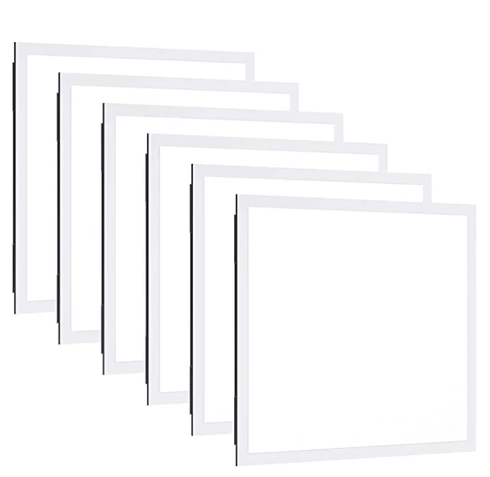 Europe Market Standard Square Backlit 6060 595*595 30120 60120 40w High Lumen Led Panel Light with CE ROHS ERP