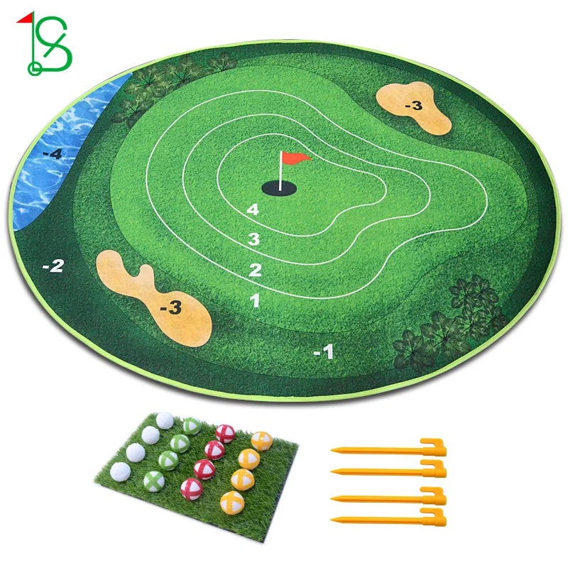 Тренировочный Коврик для игры в гольф с логотипом на заказ, нескользящий эллипс, коврик для игры в гольф, подарок