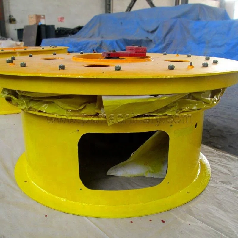DY 600-1800 mm size 1-3 layers powder particle sieving rotary vibrating screen
