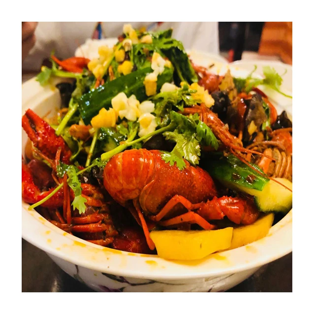 
Cooked Crayfish Fast Food 