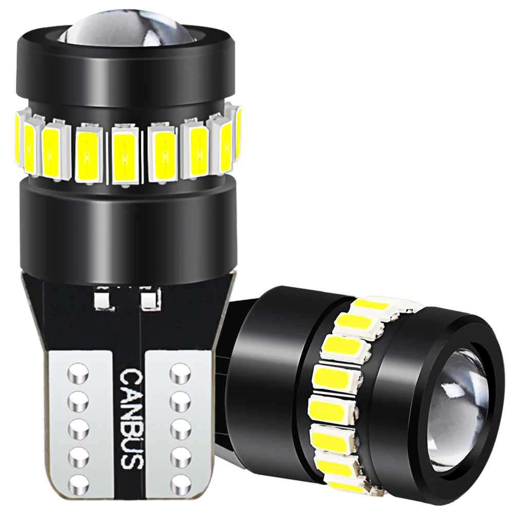 Super Bright 155lm T10 W5w Led 3014 18smd 12v Canbus Auto Bulbs Car Dome Lamp License Plate Light