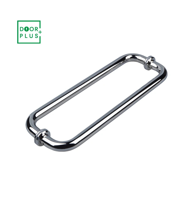  Doorplus 6 дюймов/8 дюймов/12 дюймов к спине здание стандартный внутренний нержавеющая сталь 304 # C формы стеклянные душевые дверные