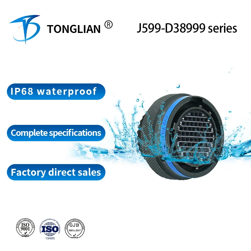 TT 38999 III series 4pin 26WB04PN D38999 J599 Electrical Mount Circular Aerospace Connector factory manufacturer