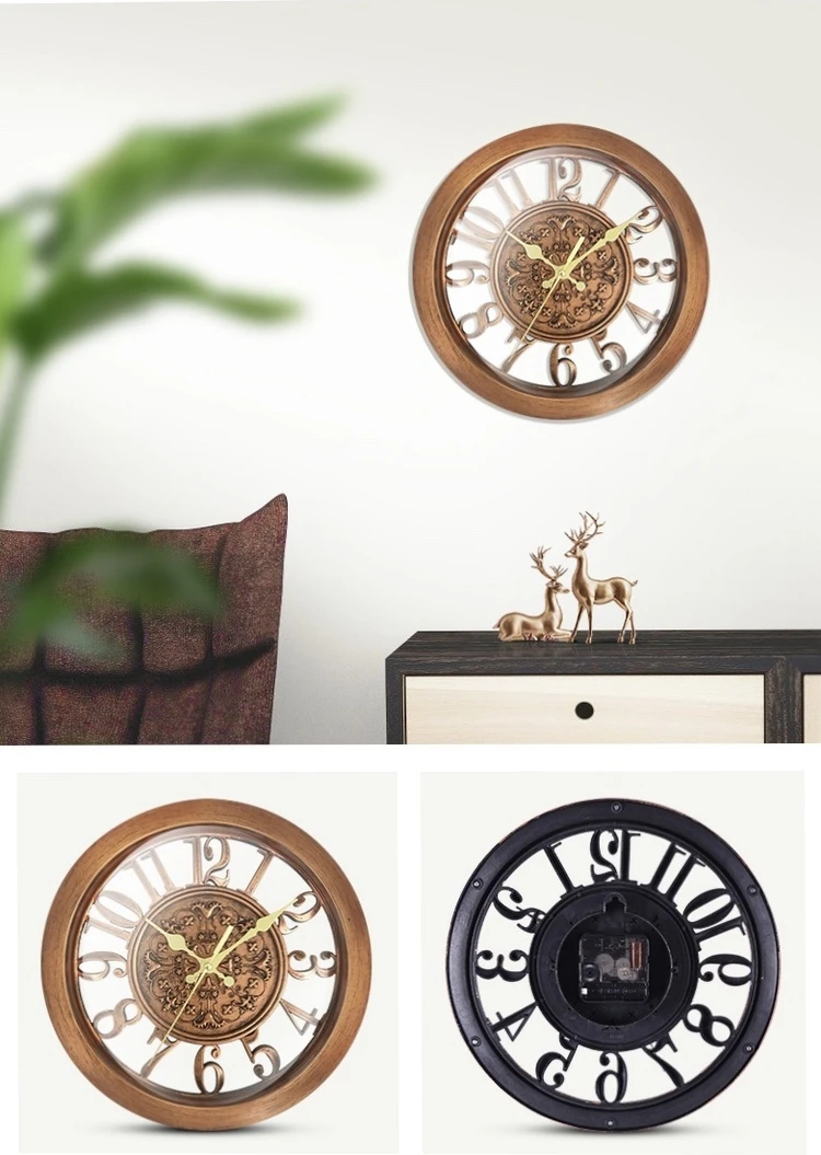 wall clock vintage home decorating