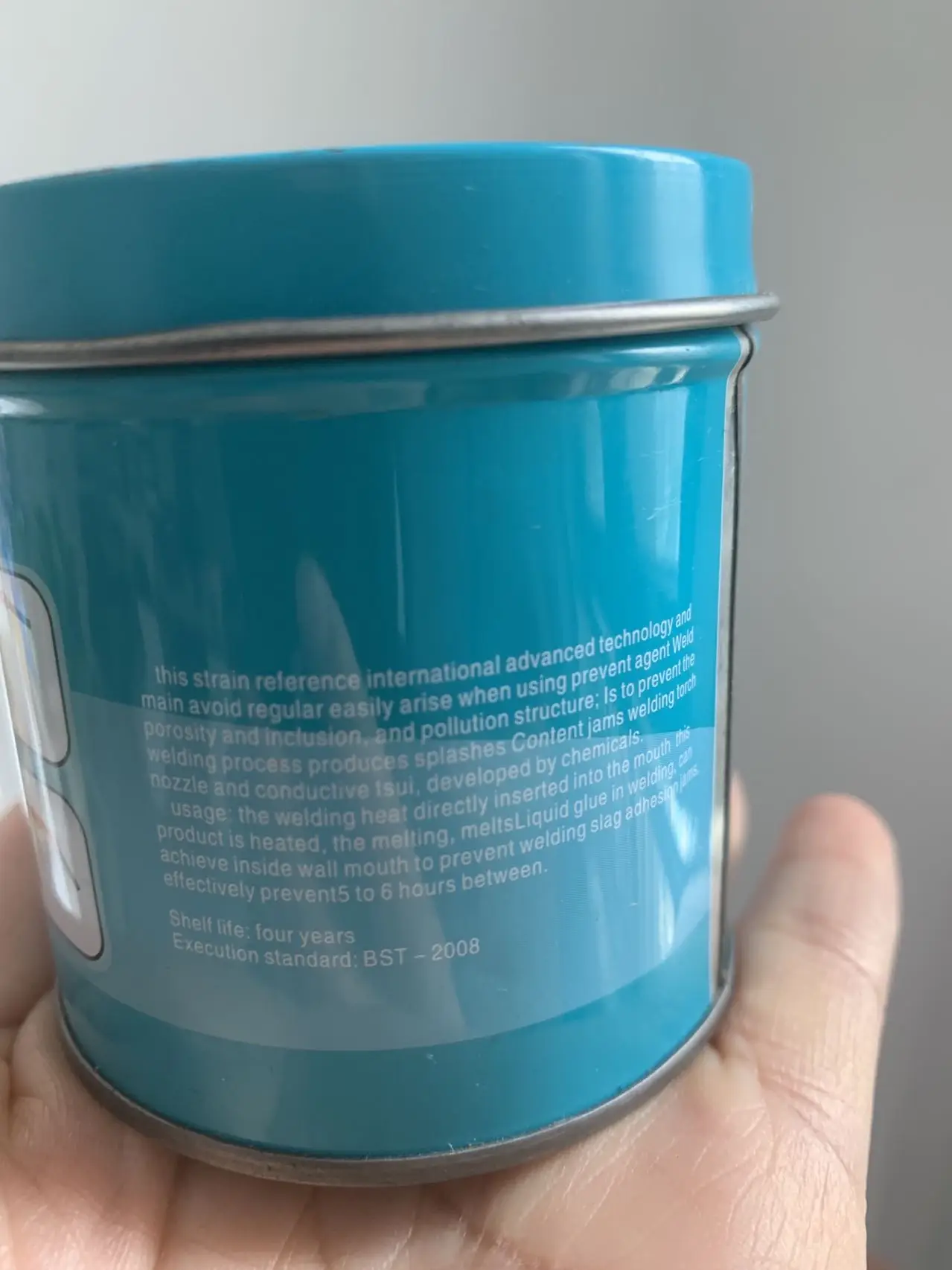 Welding anti clogging agent for MIG torch