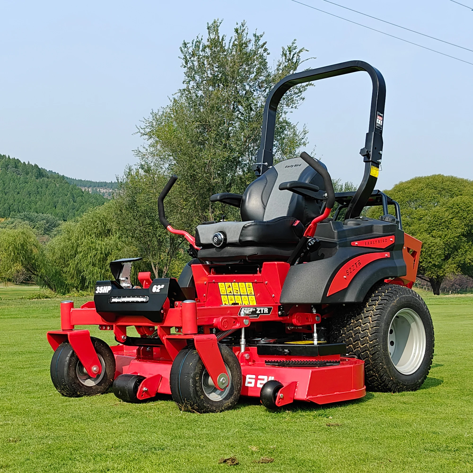 Wholesale 35hp 1000cc zero turn lawn mowers ride on grass cutting machines