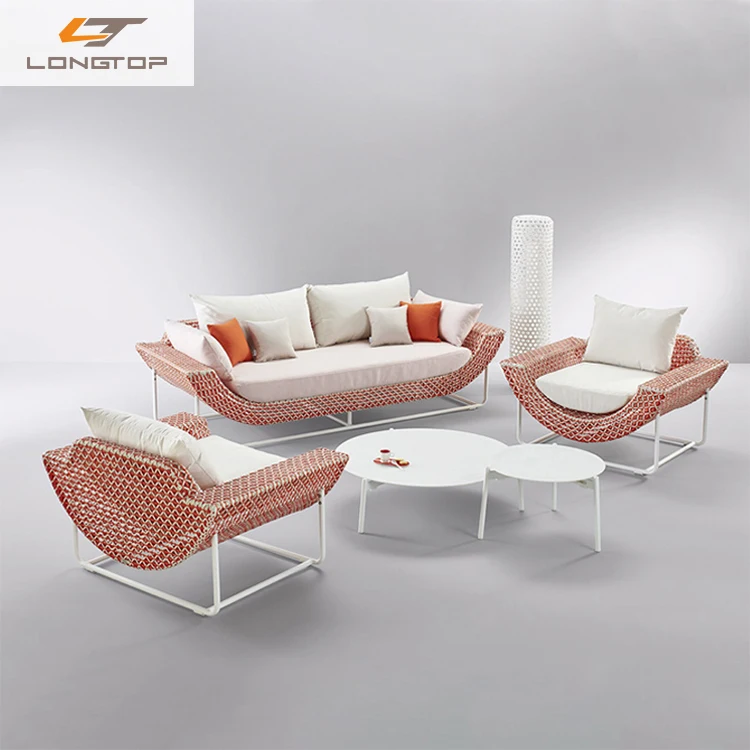 Factory Replacement Cushion Sessions Simple Design Outdoor Rattan Sofa Set