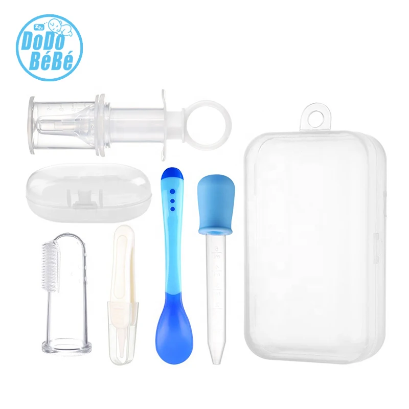 
5PCS Silicone Medicine Feeding Dropper Medicine Feeder baby medical feeder Infant medication feeder set 