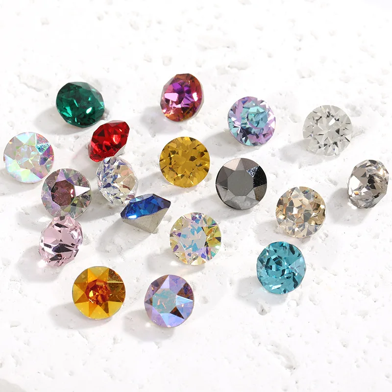 Factory Wholesale Multi-color Crystals Stone K9 Rhinestones for Garment Bag Decoration