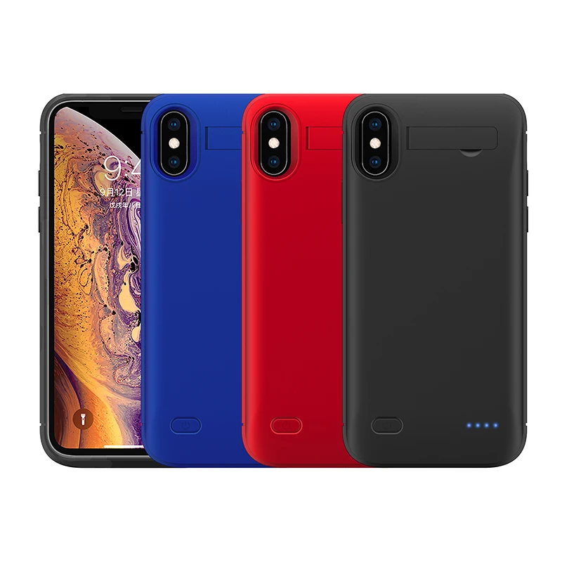 Запасной Тонкий чехол для аккумулятора iPhone 6/7/8 6 +/7 +/8 + X/XS XR XS