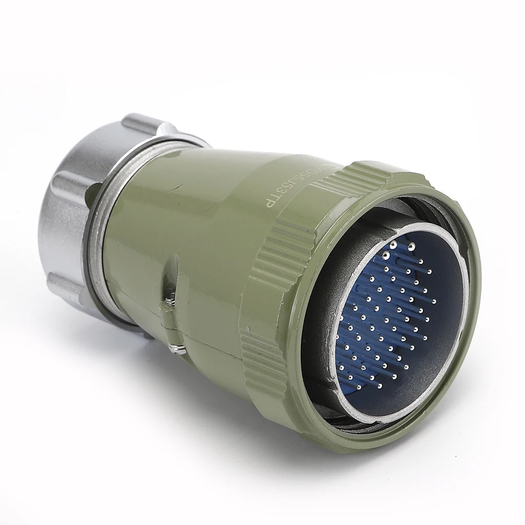 Yd Series 5 Pin Right Angle Reversed Plug With 5 Hole 2 Hole Flange Socket Aviation Connector