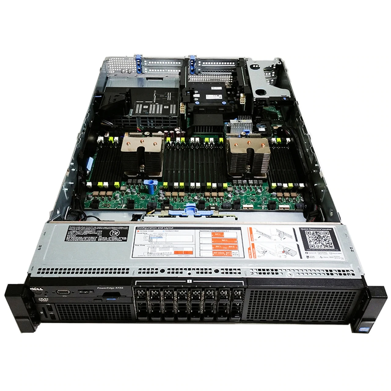 DDR3 Server Ram Server Machine Dell PowerEdge R720 Rack 2U R720 Dell Used Server