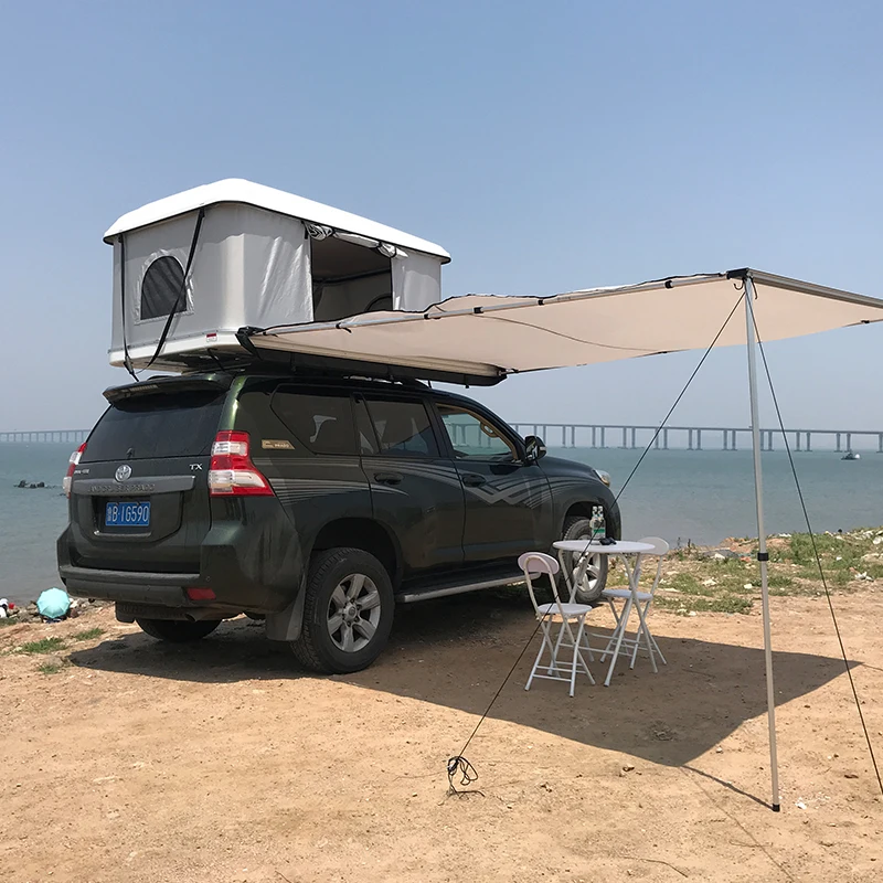
Car roof tent Triangle rack new for side awning hard shell car tent roof top 