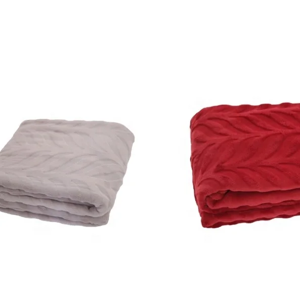 
New solid color drawstring cut pile blanket flannel fleece blanket for winter fashion blanket 